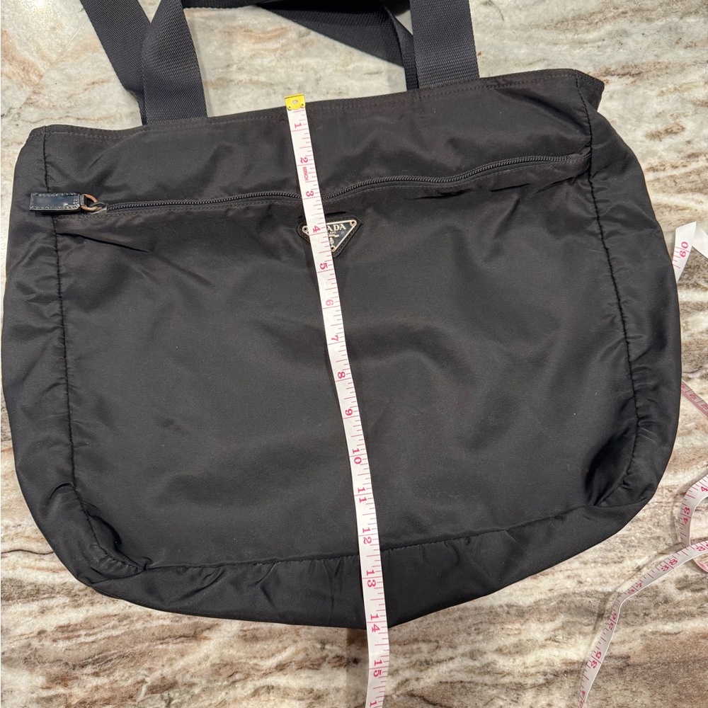 Prada Black Nylon Laptop Bag - Picture 4 of 9